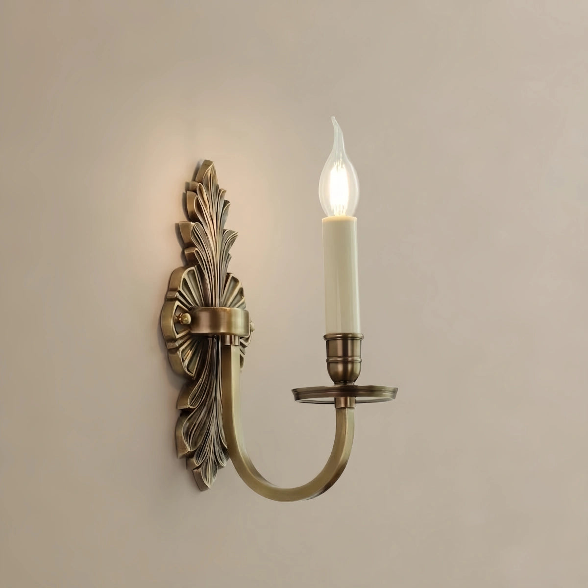Irondale Vintage Candelabra Metal Wall Lamp Dining Room