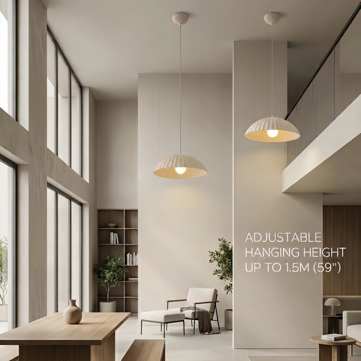 Crema_Modern_Single-Head_Pendant_Light_--Gypsum_for_Dining_Room1