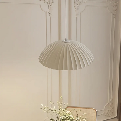 Crema Modern Single-Head Pendant Light -- Gypsum for Dining Room Details