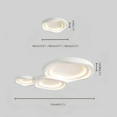 Minimalist Cloud Multi-shape Ceiling Lamp——Cozy for Bedroom 