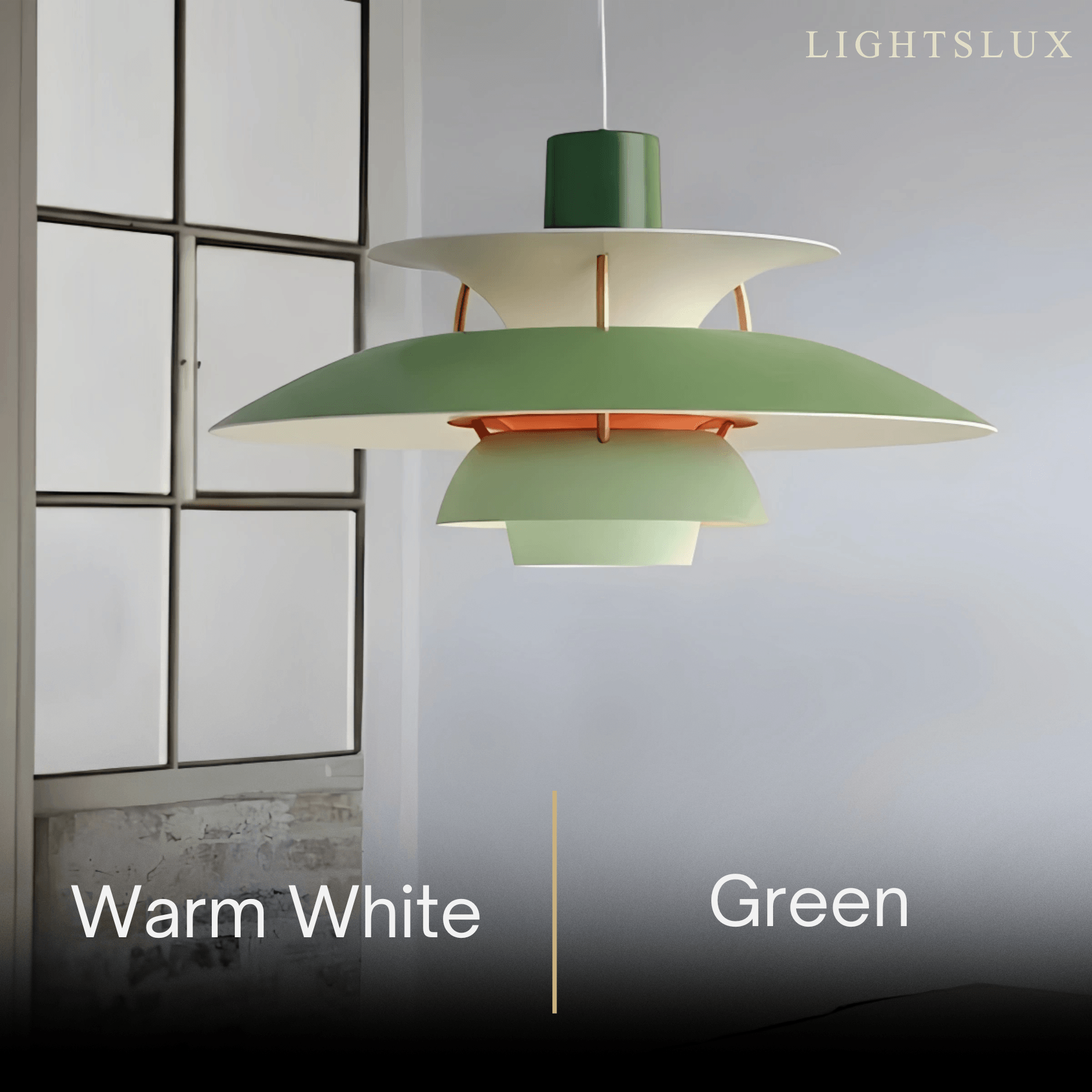 Morandia Nordic Pendant Light -- Aluminum Multi-Color for Dining Room Green