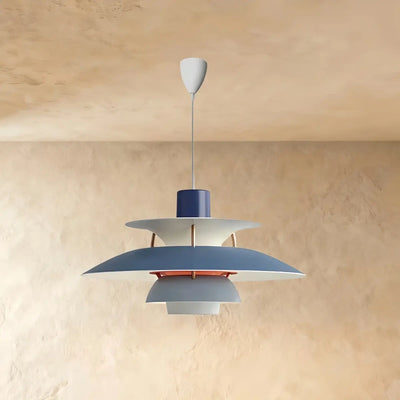Morandia Nordic Pendant Light -- Aluminum Multi-Color for Dining Room Blue