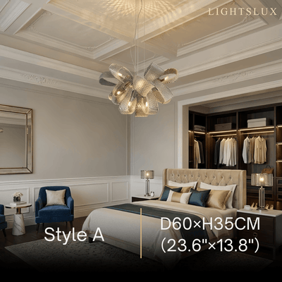 Excelis_Luxury_Chandelier_Light--Glass_Stainless_Steel_for_Dinng Room