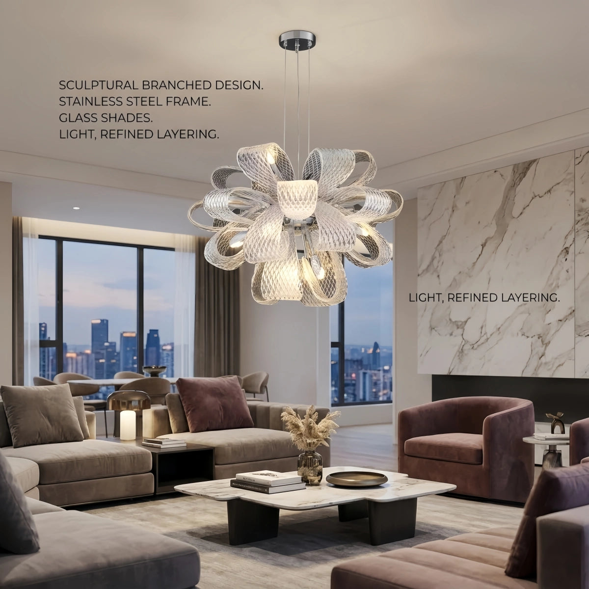Excelis_Luxury_Chandelier_Light--Glass_Stainless_Steel_for_Living_Room