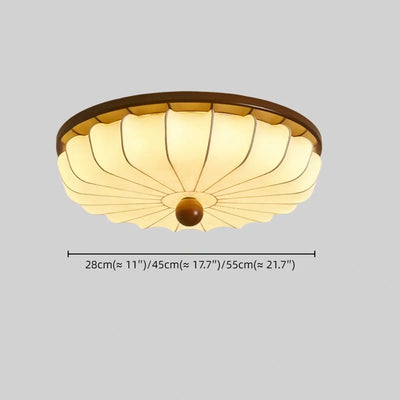 Irondale_Retro_Ceiling_Light--Fabric_Wood_for_Hallway