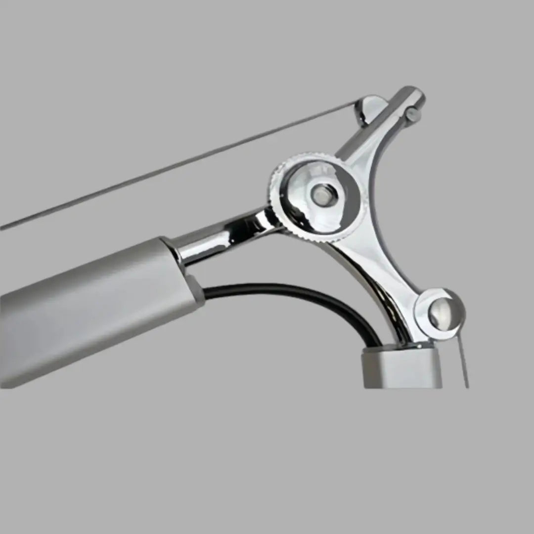 Stellar Modern Wall Lamp - Fabric Aluminum - Dual Arm for Bedroom Living Room