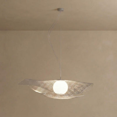 Velora Art Deco Pendant Light - Stainless Steel - 3 Color Temps for Dining Room Study