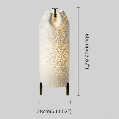 Crema Art Deco Floor Lamp - Iron Frame - 3 Sizes for Bedroom Study