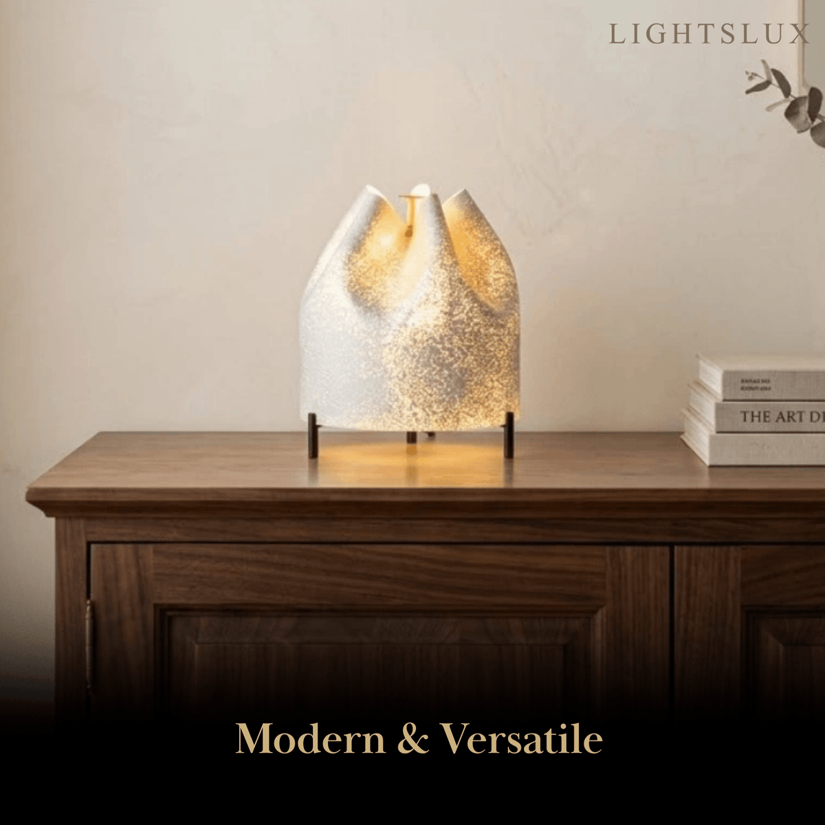 Crema Art Deco Floor Lamp - Iron Frame - 3 Sizes for Living Room