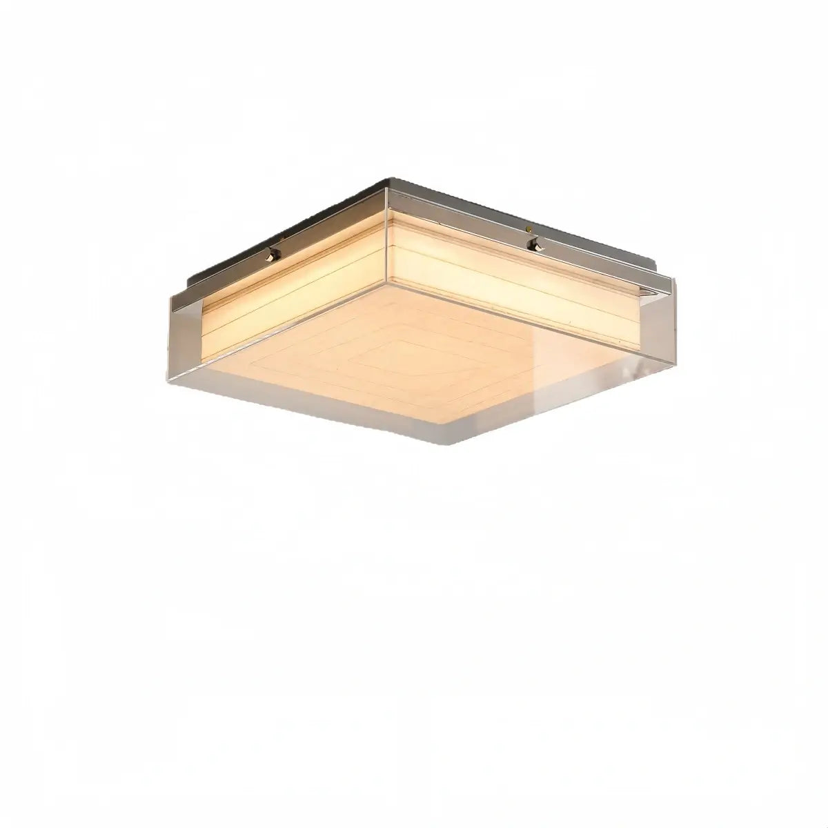 Prisma Modern Ceiling Light -- Acrylic Square for Living Room