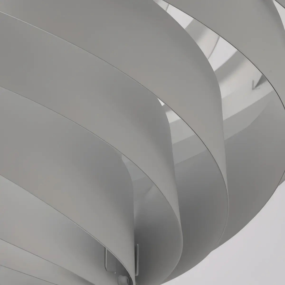 Velora Modern Pendant Light -- Metal White Finish for Living Room