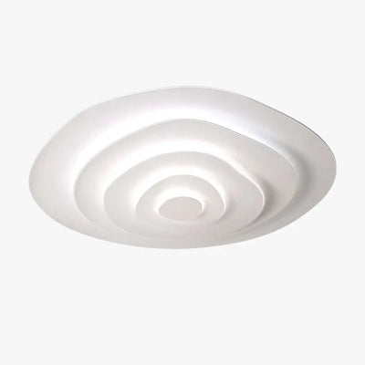 Velora Modern Indoor Ceiling Light -- Metal Body White Finish Dimmable for Living Room