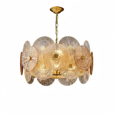 Excelis Modern Pendant Light- Glass Metal  for Dining & Living