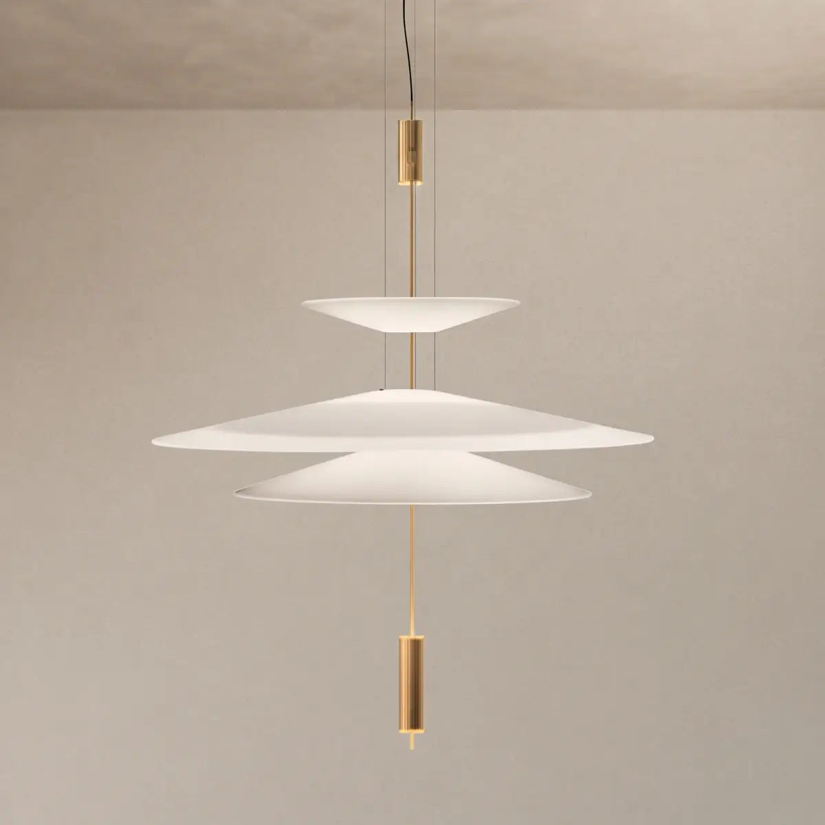 Nebula Modern Acrylic Chandelier – Multi-Tier Disc for Dining TWI