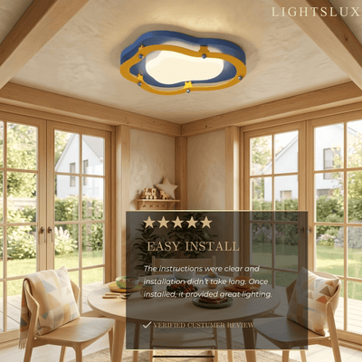 Morandia Cartoon Ceiling Light--Multi-Color for Children's Bedroom