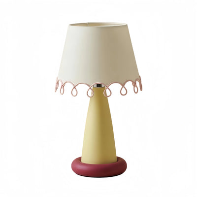 Morandia Nordic Table Lamp--Metal and Fabric for Bedroom