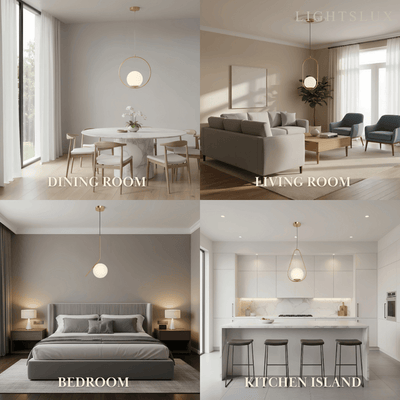 Pendant Light in 5 Style for Dining Room/Living Room
