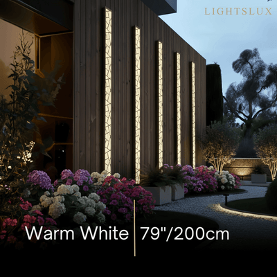 Art Deco Waterproof Wall Light in 8 Size for Yard/Terrace