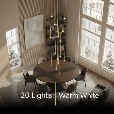 Design Chandelier - Versatile Statement Piece for Living Room/Entryway