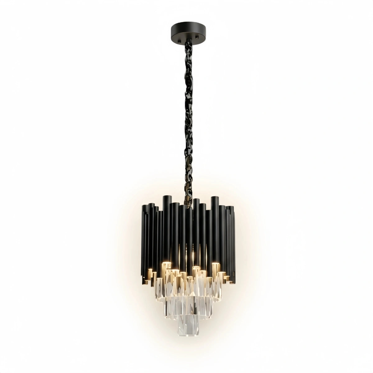 Modern Obsidian Mini Pendant Light