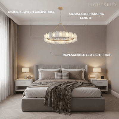 Excelis_Luxury_Sculptural_Brushed_Gold_Chandelier