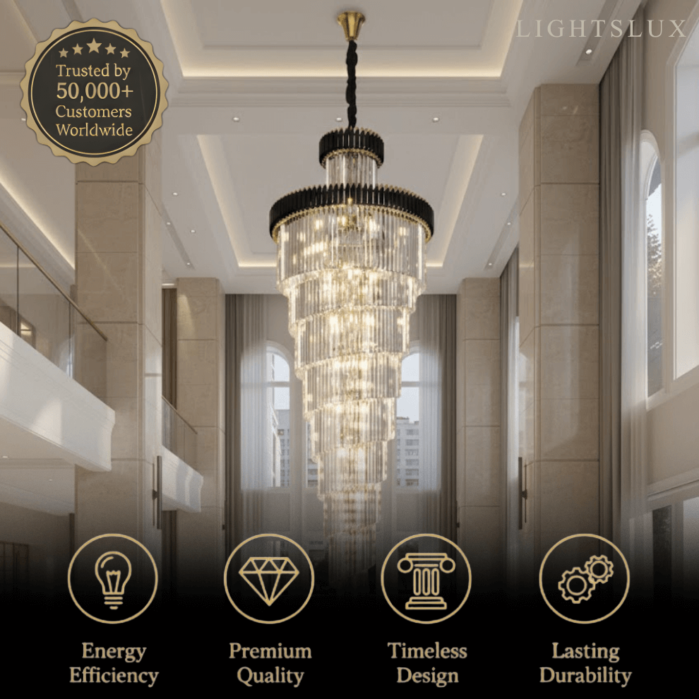 MExcelis_Luxury_Cone_Crystal_Chandelier