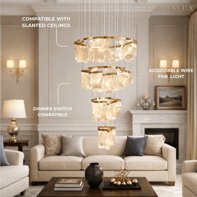 Excelis_Royal_Leaf-Layered_Chandelier
