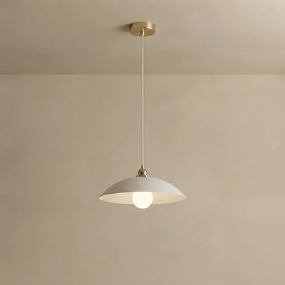 Sandora Modern Alabaster Dome Pendant – Brushed Gold Frame Soft Inviting Glow Kitchen Island