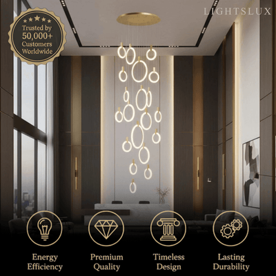 Excelis_Luxury_Layered_Ring_Chandelier