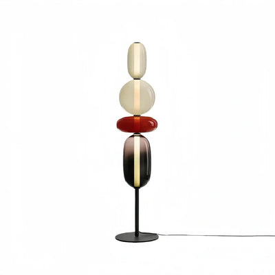 Prisma Modern Floor Lamp – Hand-Blown Crystal Interactive Design