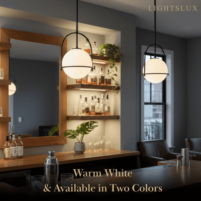 Modern_Ceiling_Light_Etched_Opal_Glass_Globe_Brass_Black