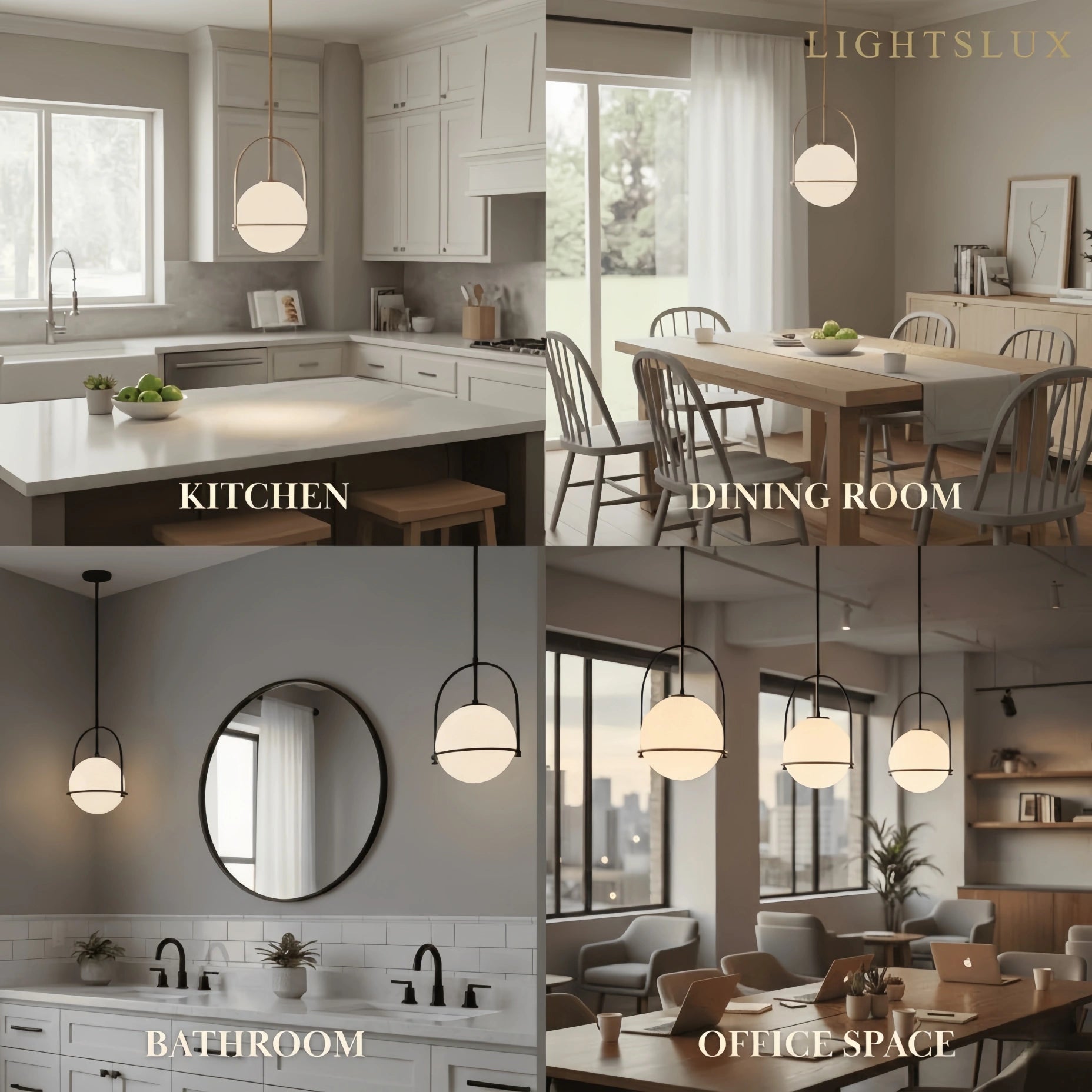Modern_Ceiling_Light_Etched_Opal_Glass_Globe_Brass_Black