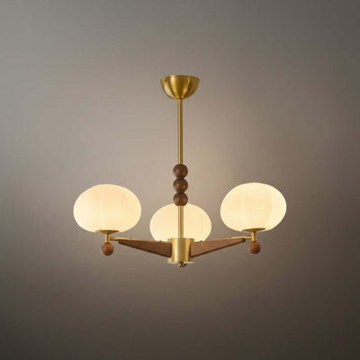 Mid-Century Modern Starburst Chandelier 