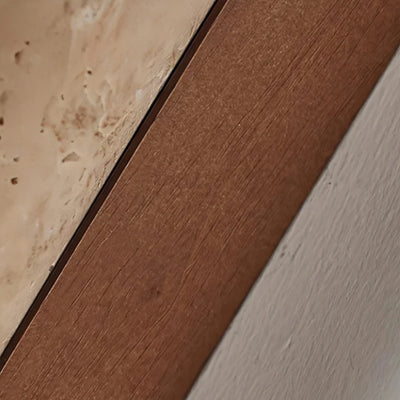 Minimalist Travertine Wall Lamp