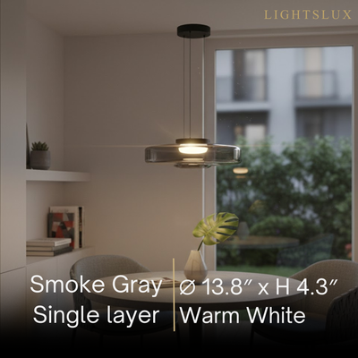 Modern Glass Pendant Light 