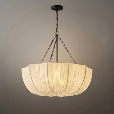 Modern Fabric Pendant Light 