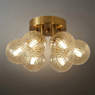 Modern_Ceiling_Light_-_Gold_Metal_Glass