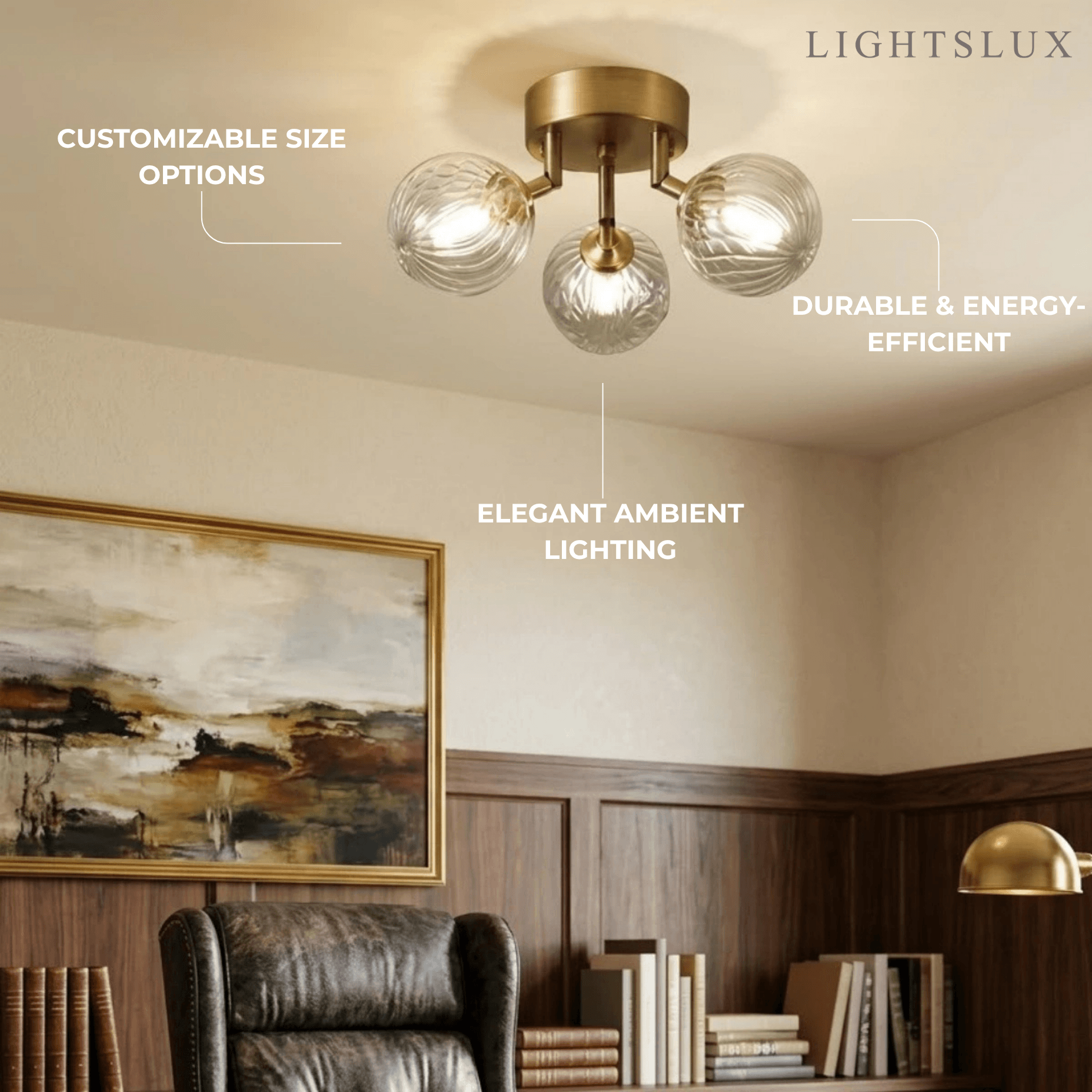 Modern_Ceiling_Light_-_Gold_Metal_Glass