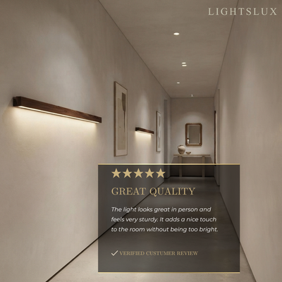 Arcato Minimalist Linear LED Ceiling Light for Living Room