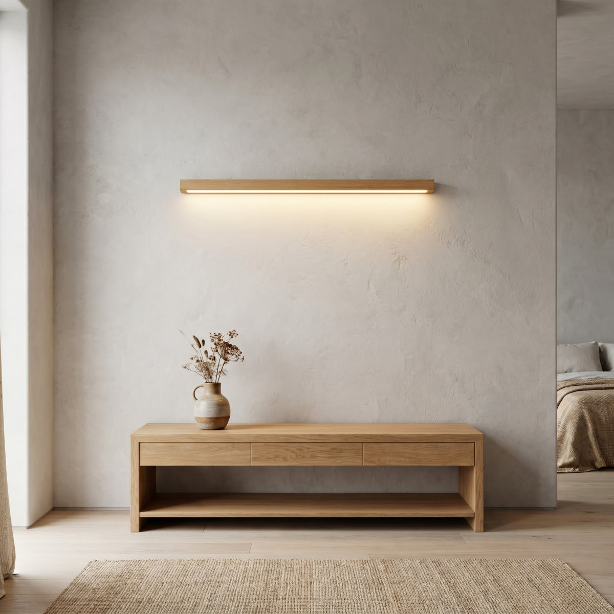 Minimalist Linear LED Ceiling Light