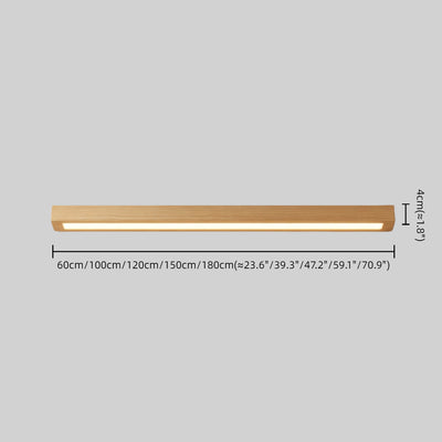 Minimalist Linear LED Ceiling Light