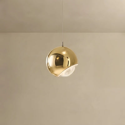 Excelis Modern Ball Pendant Light Gold/Silver Metal/Acrylic for Bedroom/Dining Room