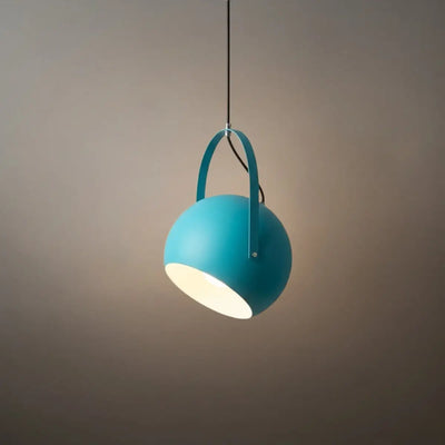 Morandia Nordic Art Deco Pendant Light — 5-Color Metal for Bedroom
