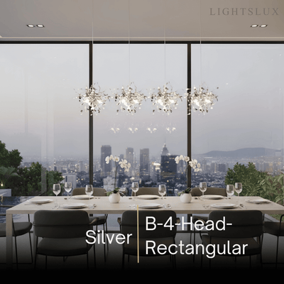 Excelis Art Deco Cluster Chandelier