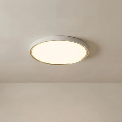 Embrace Modern Gray Ceiling Light – Metal Frame Square/Round for Bedroom