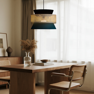 Pendant Light — Black Metal for Dining Room