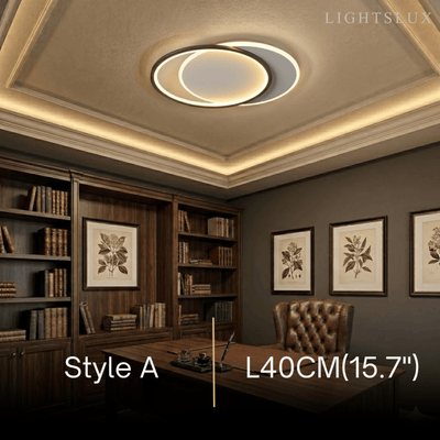 Ceiling Light – Metal & Acrylic Geometric Design