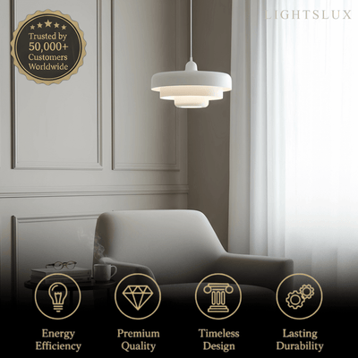 Morandia Nordic LED Pendant Light – Orange/Green/White/Yellow/Pink Metal Kitchen
