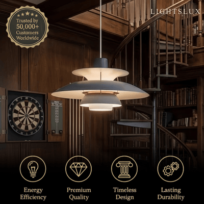 Morandia Nordic Pendant Light -- Aluminum Multi-Color for Dining Room