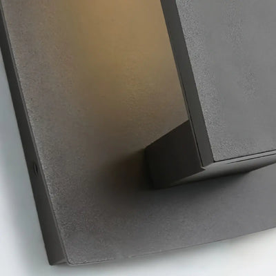 Arcato minimalist Wall Lamp--Aluminum for Outdoor Yard